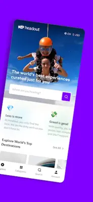 Headout Travel Experiences android App screenshot 4